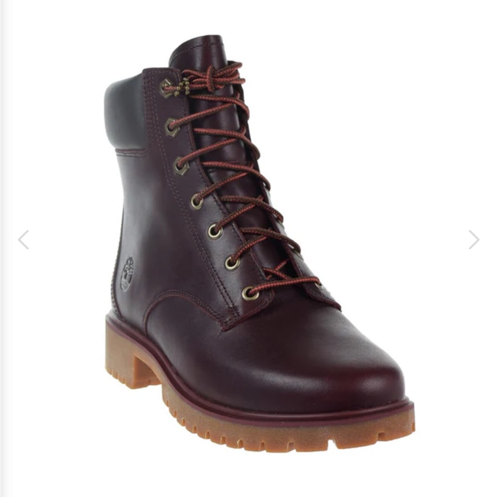 Timberland PRO Jayne 6" Waterproof Boots Burgundy